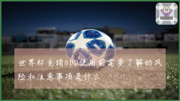 世界杯竞猜app使用前需要了解的风险和注意事项是什么
