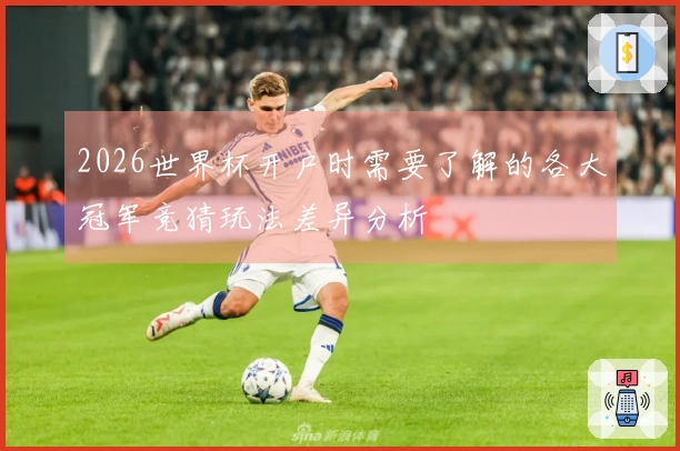 2026世界杯开户时需要了解的各大冠军竞猜玩法差异分析