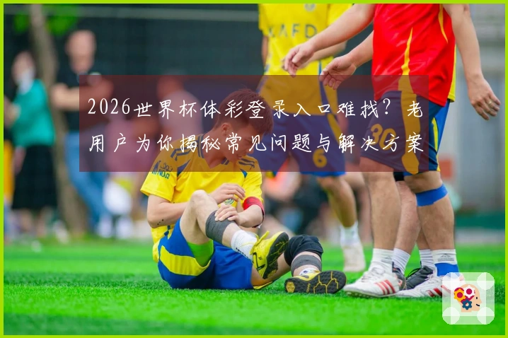 2026世界杯体彩登录入口难找？老用户为你揭秘常见问题与解决方案